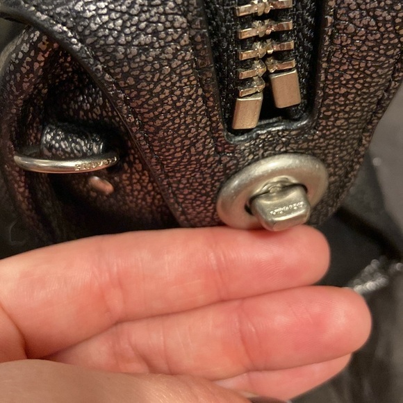 Coach metallic crossbody/clutch - Picture 7 of 13